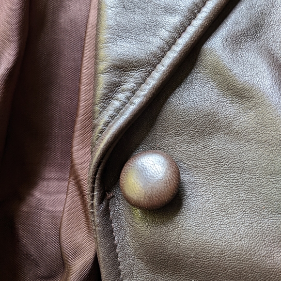 Leather Car Coat - Picture 7 of 11